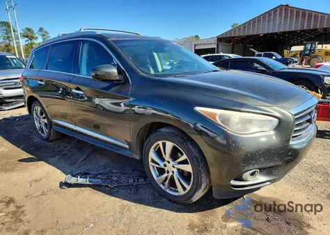 2013 Infiniti Jx35 из США, поврежденный, VIN 5N1AL0MM6DC345073